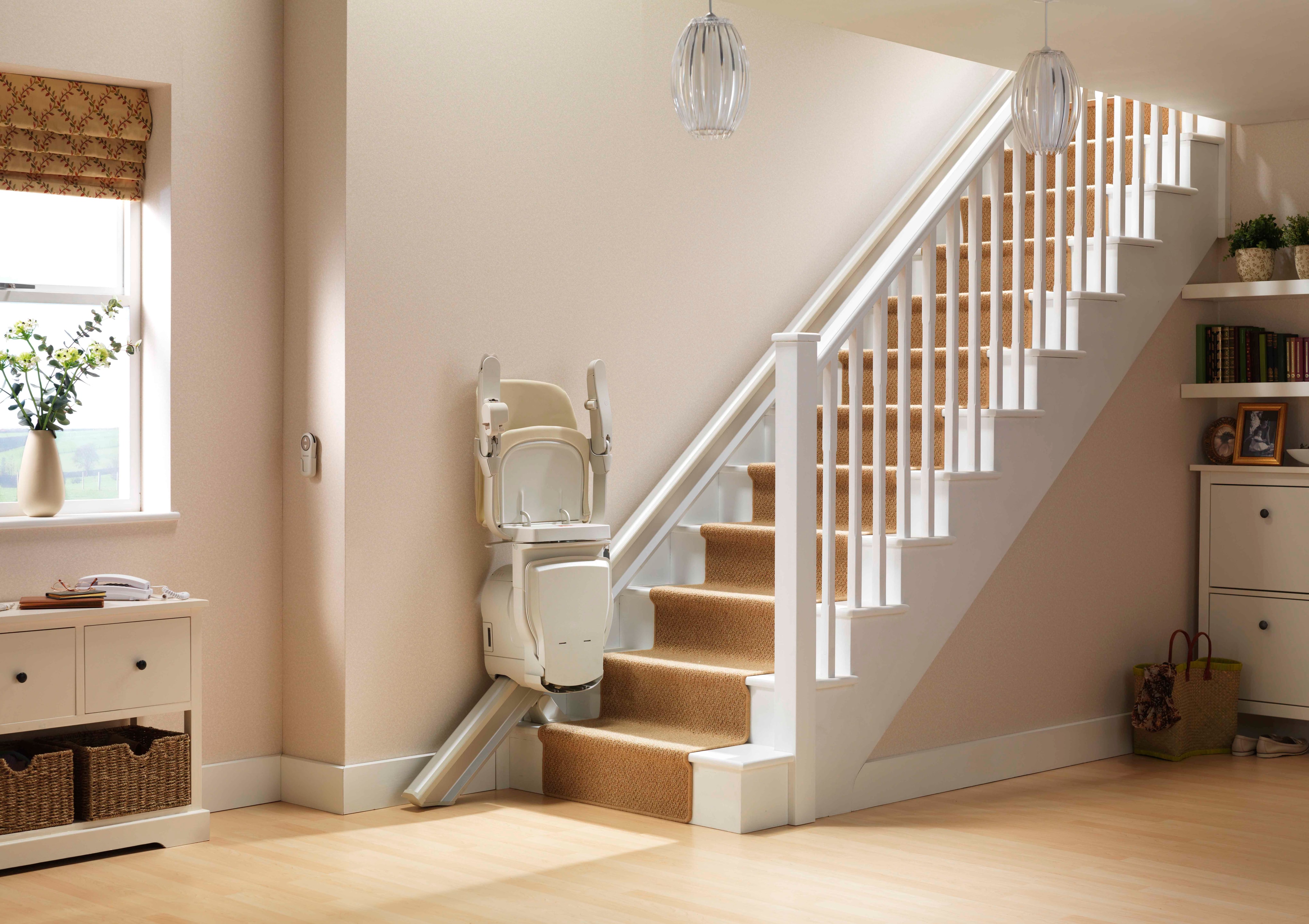 Straight stairlift installation example 4